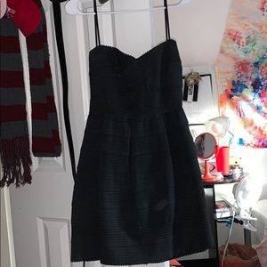 Black cocktail dress